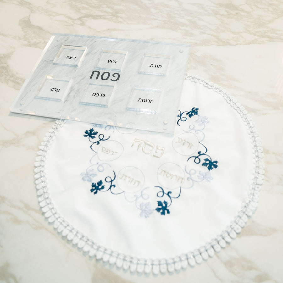 Passover Seder Plate | Marble